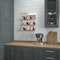 Flash Furniture Whitewashed Coffee Mug Rack with Storage Shelf HFKHD-GDI-CRE8-032315-GG - alternate 1